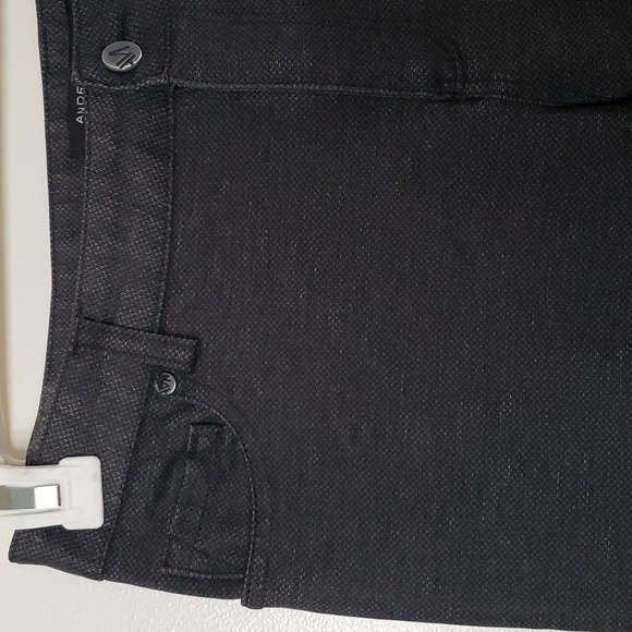 Andrew Marc Ladies' 5-Pocket Pant in Charcoal Size 6 - Picture 4 of 7